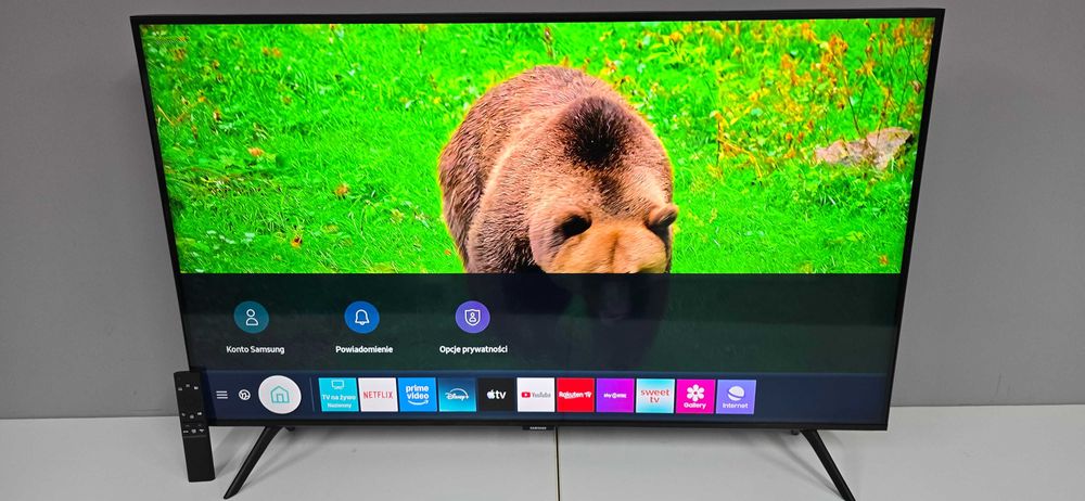 LED TV Samsung Gu43tu8079 4K HDR10+ Wi-Fi Bluetooth ITP