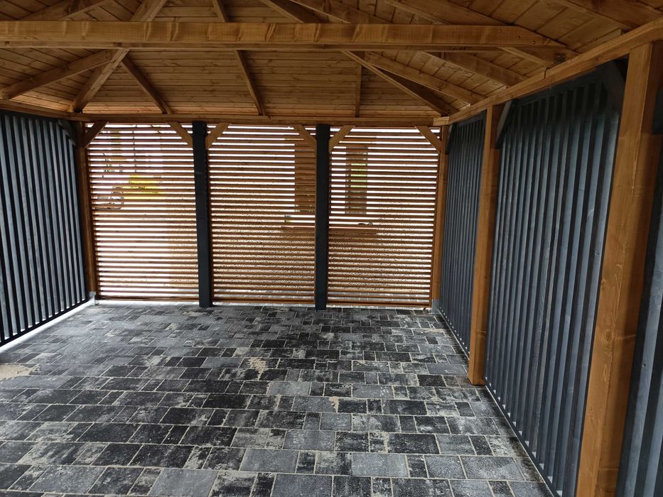 Altana ,altanka , drewniana TOMCAT 4×6 m – elegancja i trwałość!