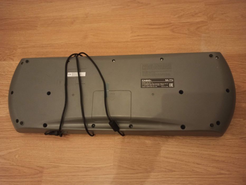 Piano teclado Casio SA-77