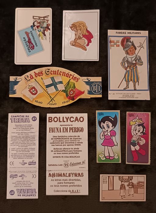Cromos e outros colecionáveis