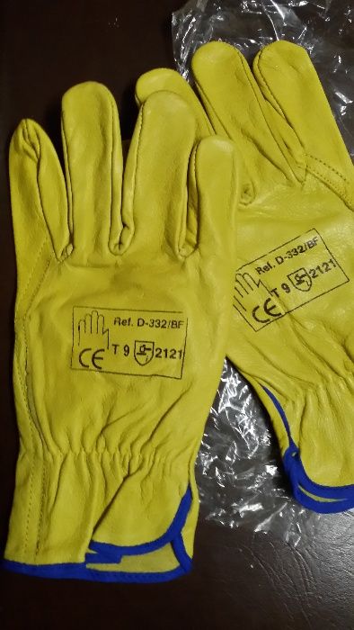 Luvas de Proteção em pele