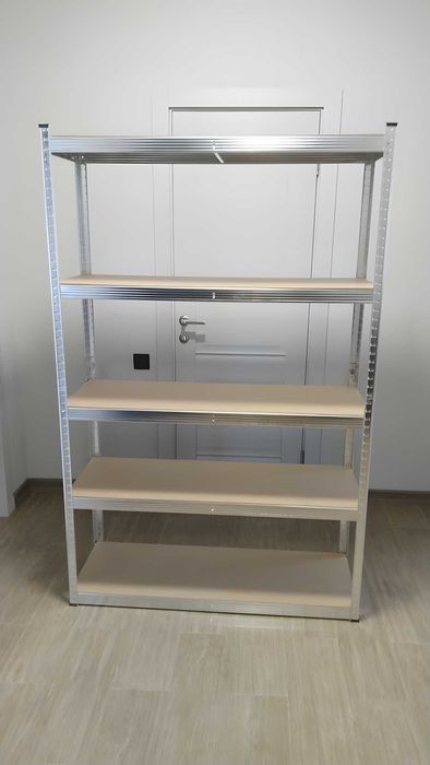 Металевий стелаж 180×90×40 і 150×70×30 чорний, оцинкований