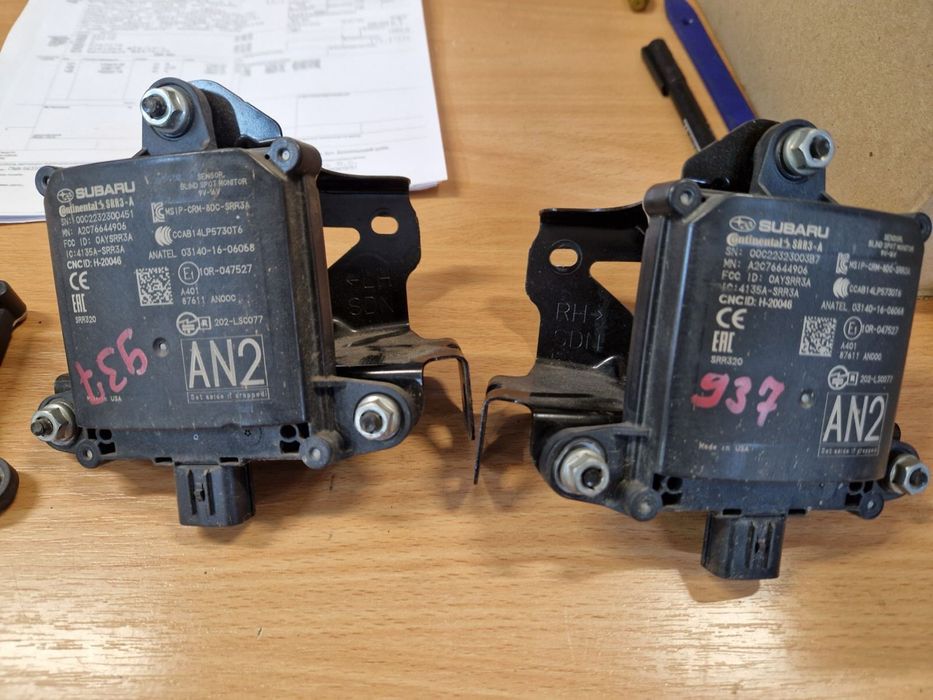 Радари датчики сліпих зон Subaru outback b16 Ascent 2020 2021 2022 23