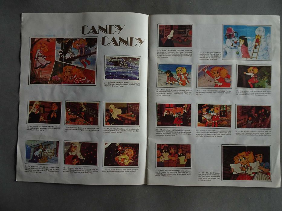 Caderneta de cromos completa Candy Candy - Disvenda