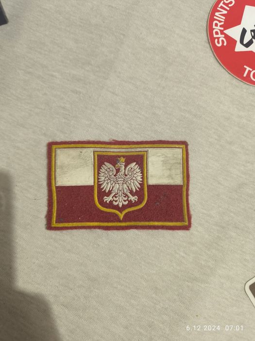 Stara naszywka na rzep
