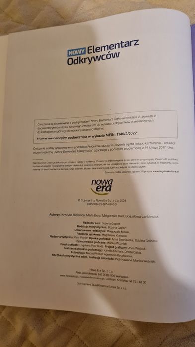 NOWY Elementarz Odkrywców. Matematyka. Kl. 2, cz. 2 ćwiczenia