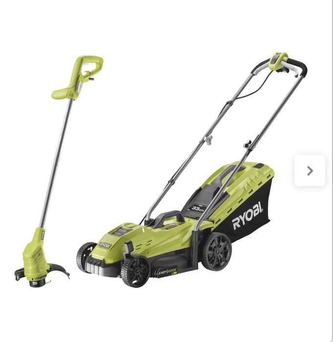Kit Ryobi Corta-Relva + Aparador | NOVO Selado em Caixa | 1300W