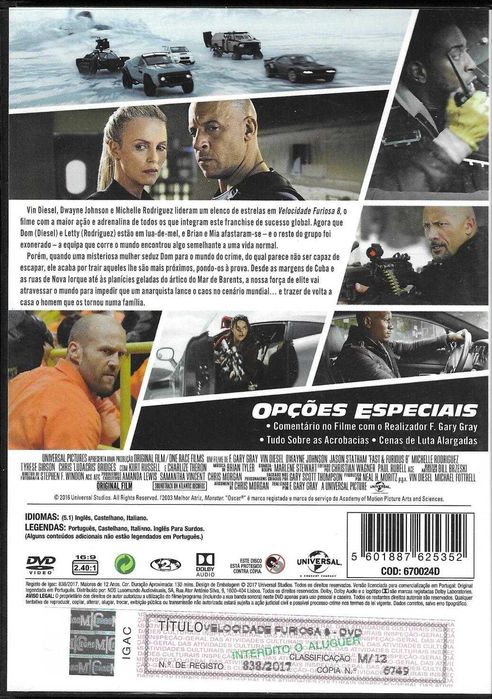 Velocidade Furiosa 8 (2017)