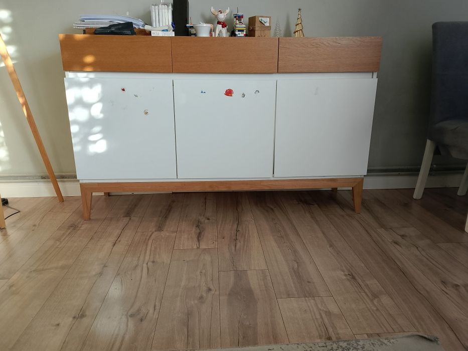 Komplet mebli do salonu Black Red White