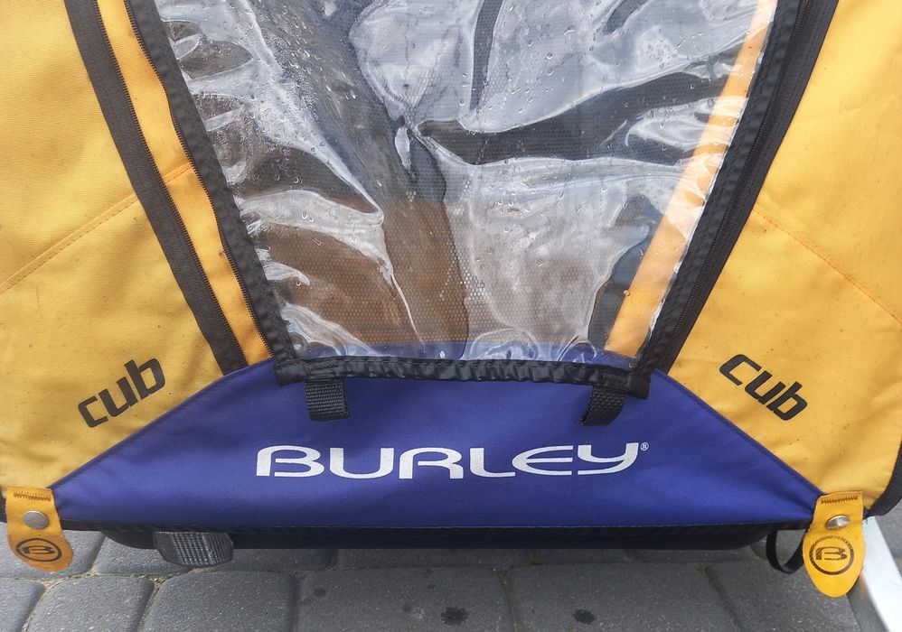 Przyczepka rowerowa riksza Burley Cub 2 dwuosobowa
