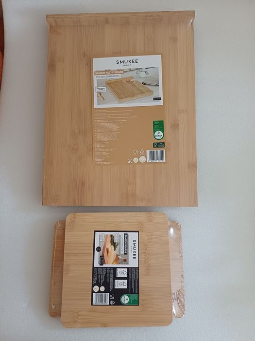 Deski bambusowe 3 szt. Nowe, stolnica bambusowa
