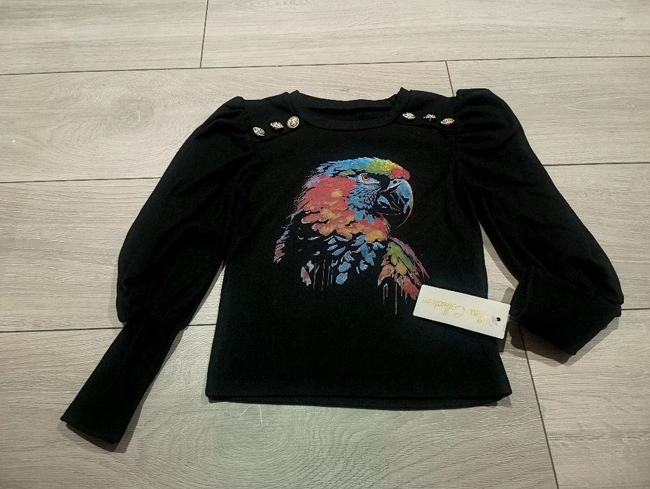 Bluza dziewczęca 110 nowa