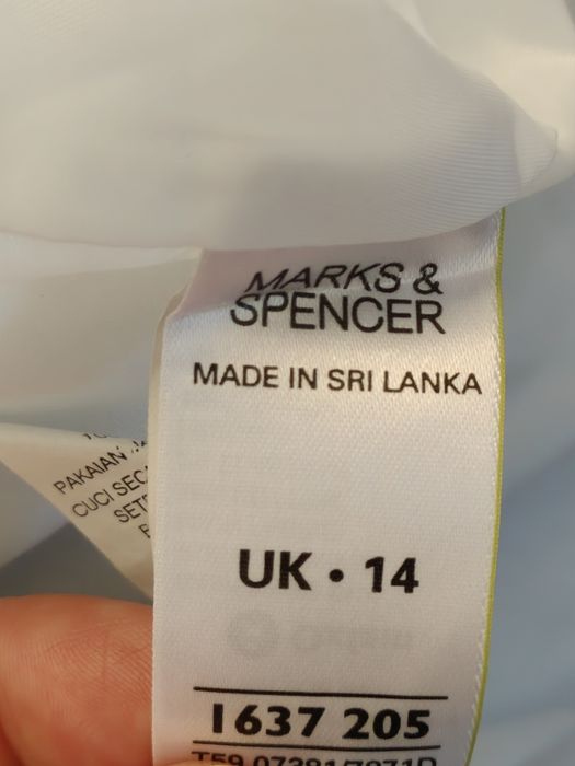 Sukienka niebieska M&S