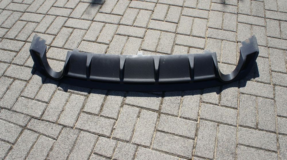 DOLNY DYFUZOR TYLNY ZDERZAK SEAT LEON CUPRA R III CARBON