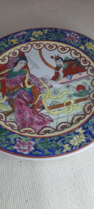 Prato chinês início século XX 
Oriental