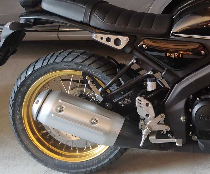 Escape completo origem Yamaha XSR 125 Legacy