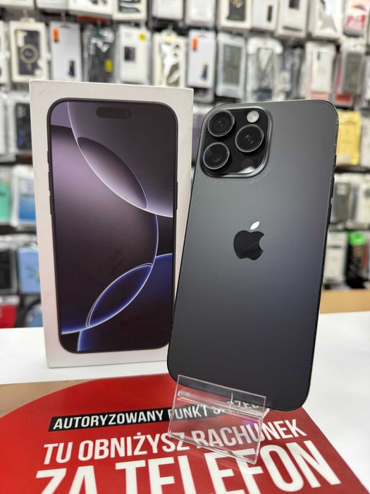 Apple iPhone 16 Pro Max 256GB | Bateria 100% | Gwarancja  | Stan idealny