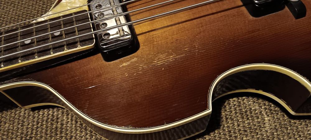 Hofner 500/1 Violin Bass (1964) DESCIDA TEMPORÁRIA DE PREÇO!