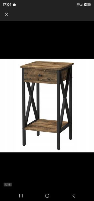 Stolik nocny konsolka loft rustykalna
