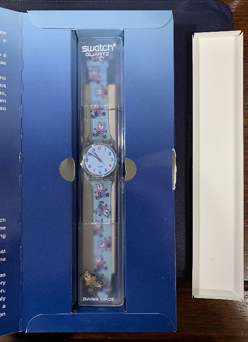 Swatch Especial GZ185PACK Ursinhos Relógio. Fechado Lacrado.