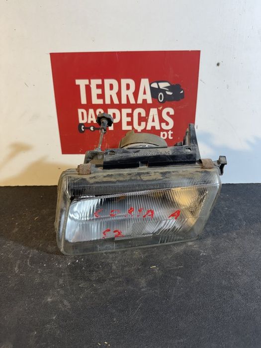 Farol Frontal Opel Corsa A Esquerdo 442-1120L-LD-EM