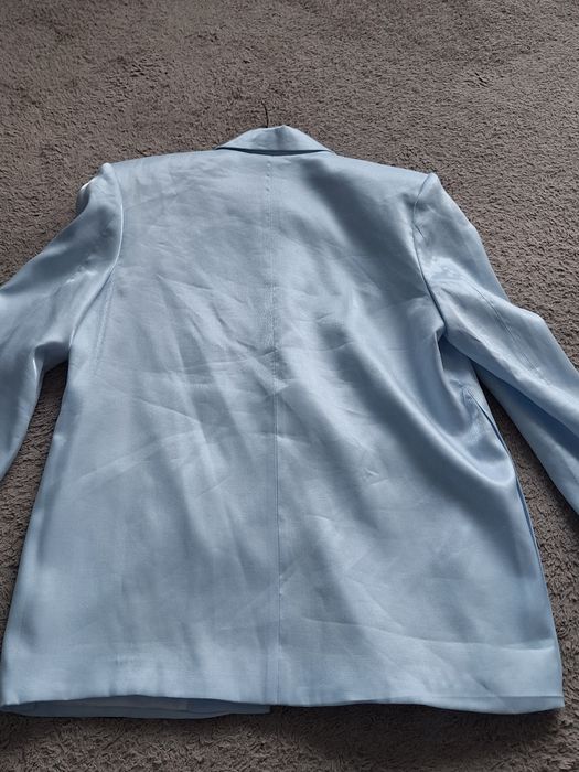 Marynarka damska dluzsza baby blue  Reserved XS  nowa komunia wesele