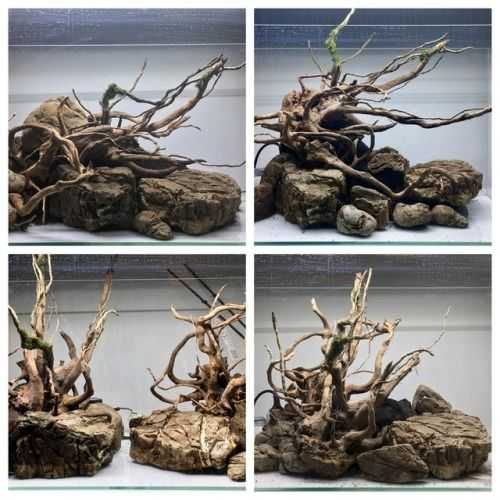 Оформление аквариума, акваскейп, композиции