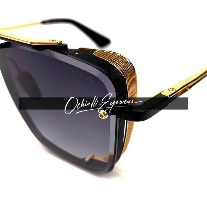 Okulary przeciwsłoneczne Dita MACH SIX Limited Edition czarne, pudełko
