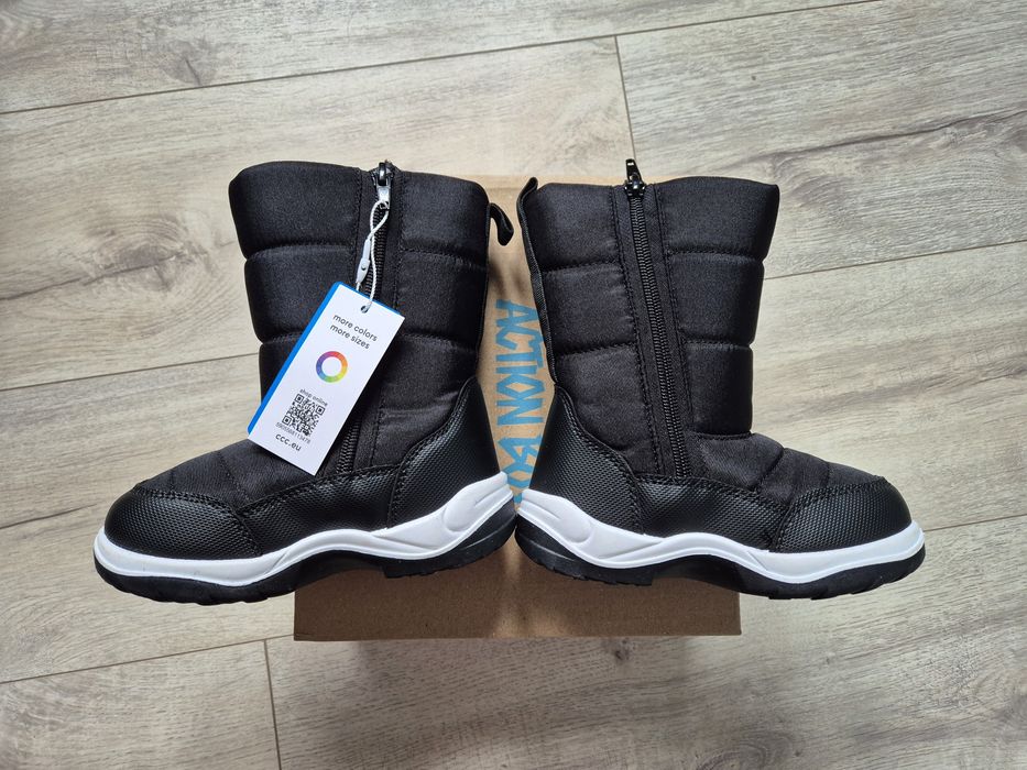 Kozaki Action Boy z grubym ociepleniem roz. 28