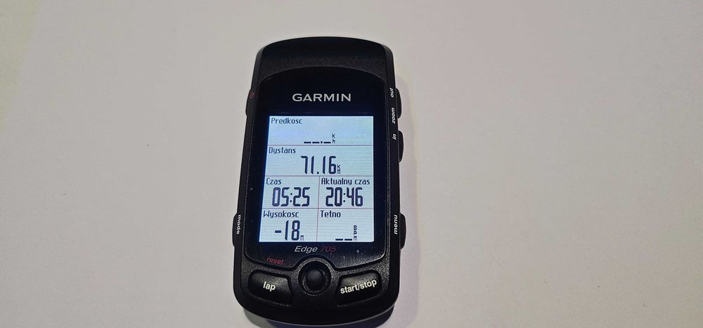 Licznik Rowerowy Garmin Edge 705 z funkcją GPS Okazja