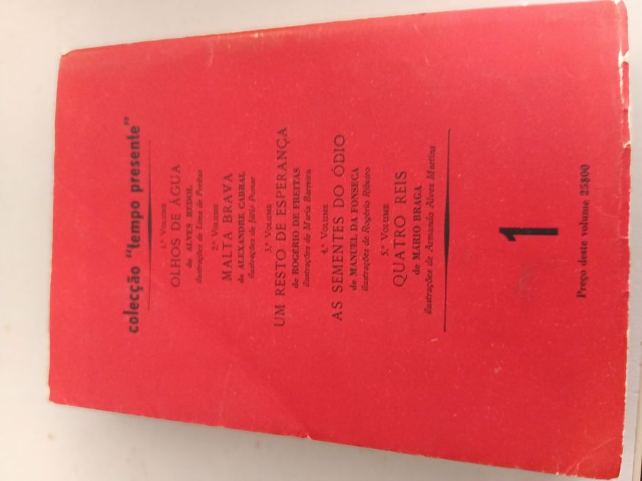Livro antigo(1954) Alves Redol "Olhos de Água "