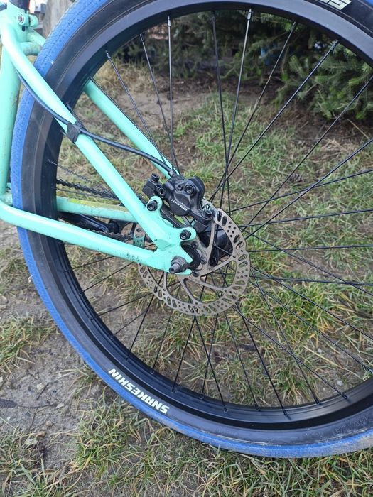 Rower Dirt turkusowy