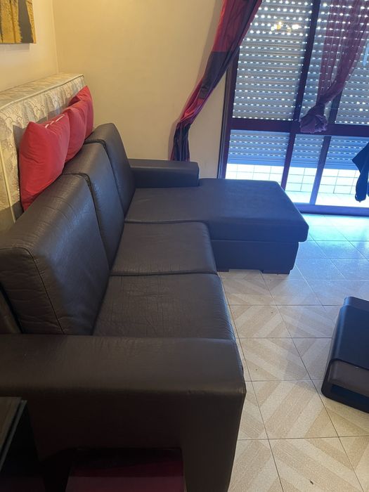 Sofa Chaise Longue em L - Como novo