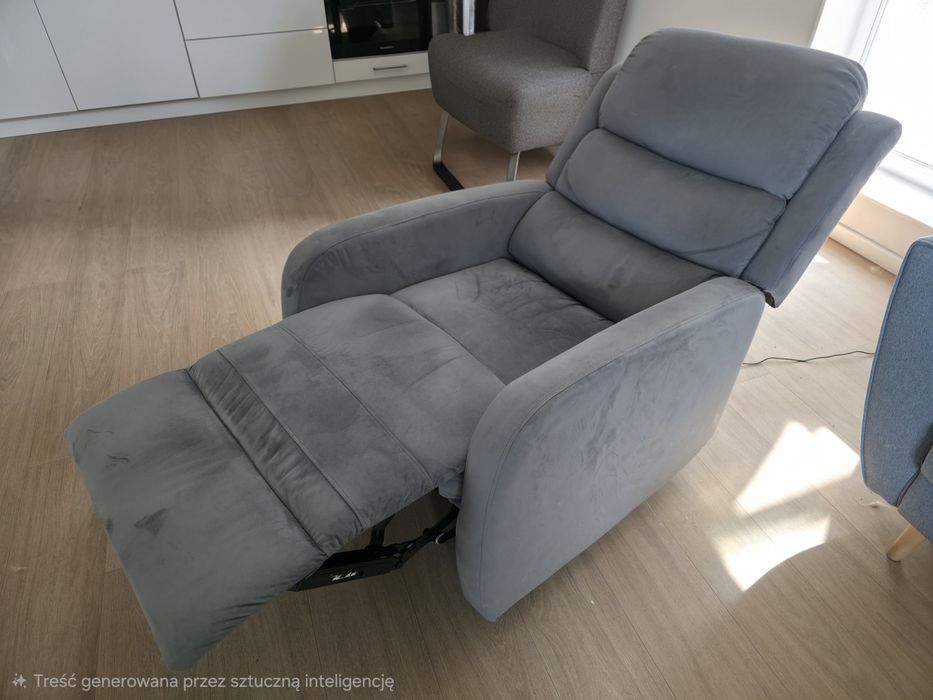 Fotel rozkładany z masażem !! STAN IDEALNY!!