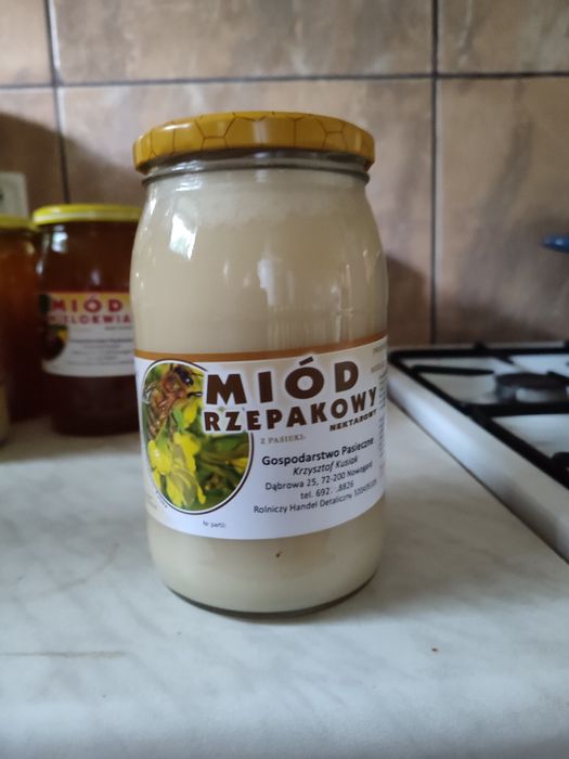 Sprzedam miód z własnej pasieki