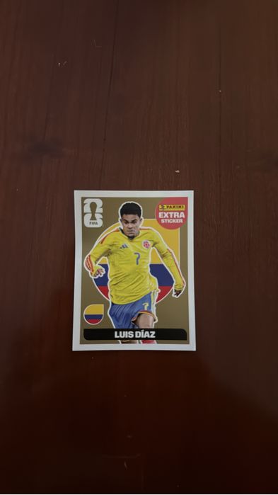 Cromo Luis Diaz Gold