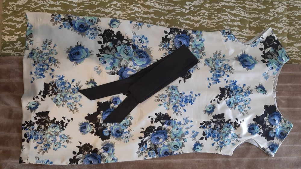 Vestido Cerimônia com padrão