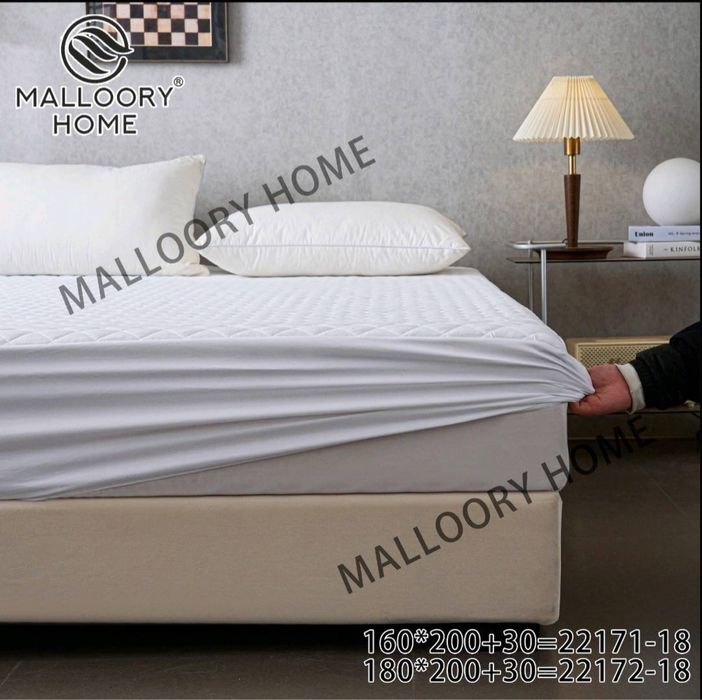 Наматрасник наматрацник стьобаний водонепроницаемый х/б основа чохол