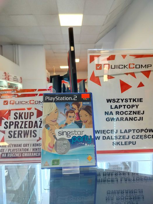 Gra PlayStation 2 PS2 SingStar Party Gwarancja 1 Rok QUICK-COMP
