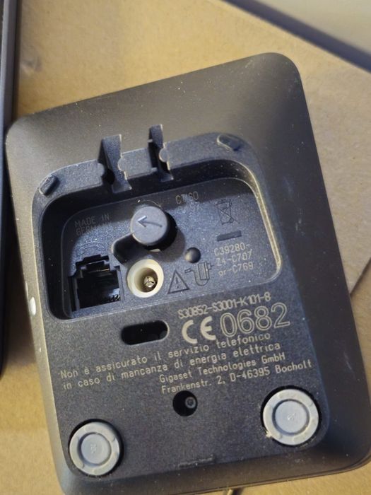 Bezprzewodowy telefon DECT Gigaset Comfort 520HX.