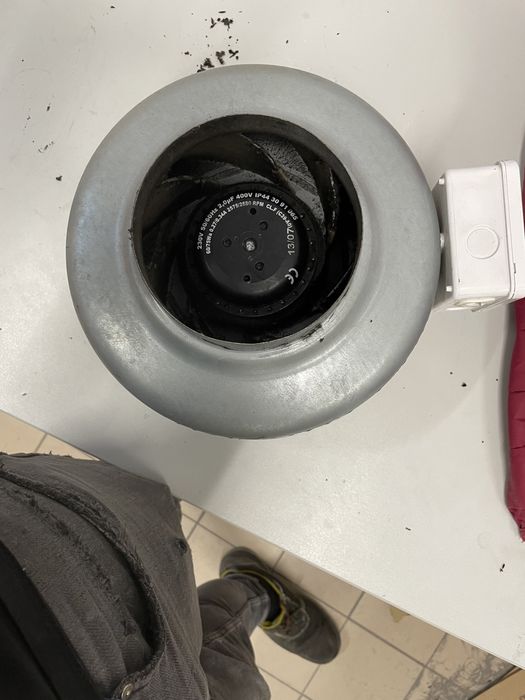 Ventilador de extracao in line