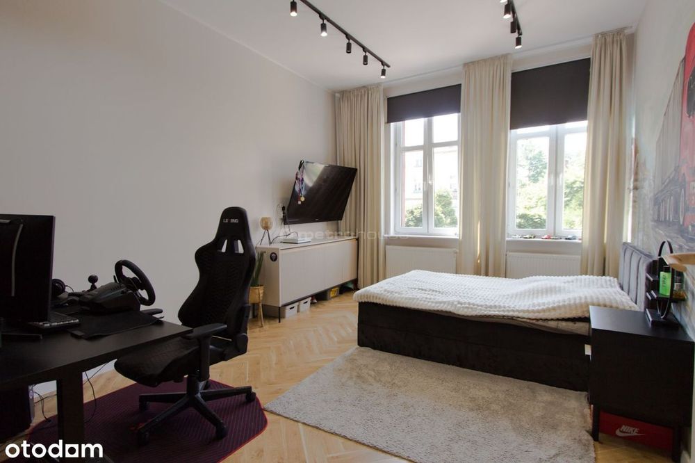 LUKSUSOWE mieszkanie na PARTERZE - 200m² ogródka