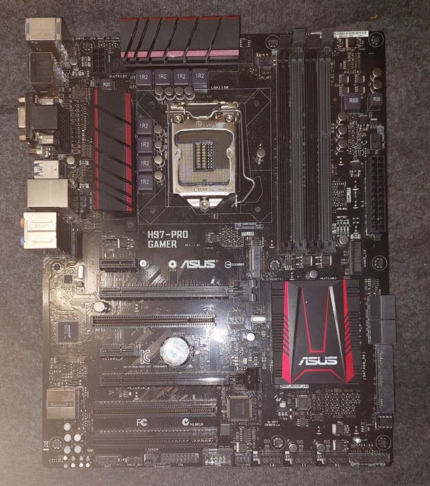 Материнка ausu h97 pro gaming