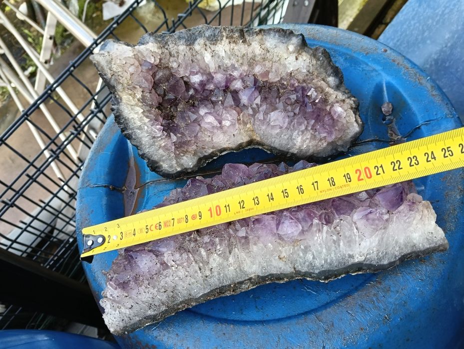 Pedras Ametistas naturais