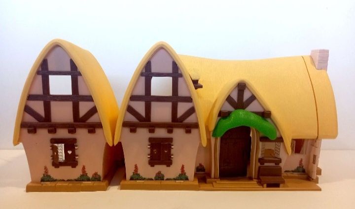 Casa Disney Branca de Neve e os 7 anões.