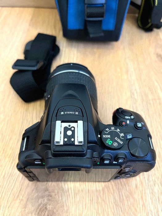 Nikon D5600 Black + 18-55mm AF-P VR – Perfect condition with warranty63824742400899121