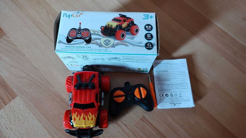 auto zdalnie sterowane mini monster truck Pup Go