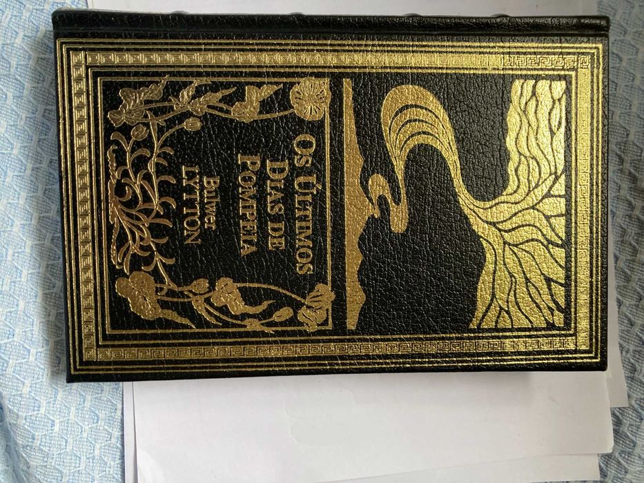 Os ultimos dias de Pompeia, capa rija