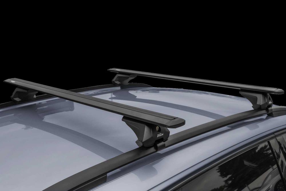 Bagażnik dachowy relingi zintegrowane Inter Pack Virgo IR120czarny(G2)