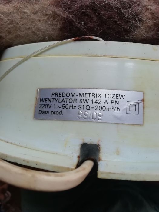 wentylator elektryczny